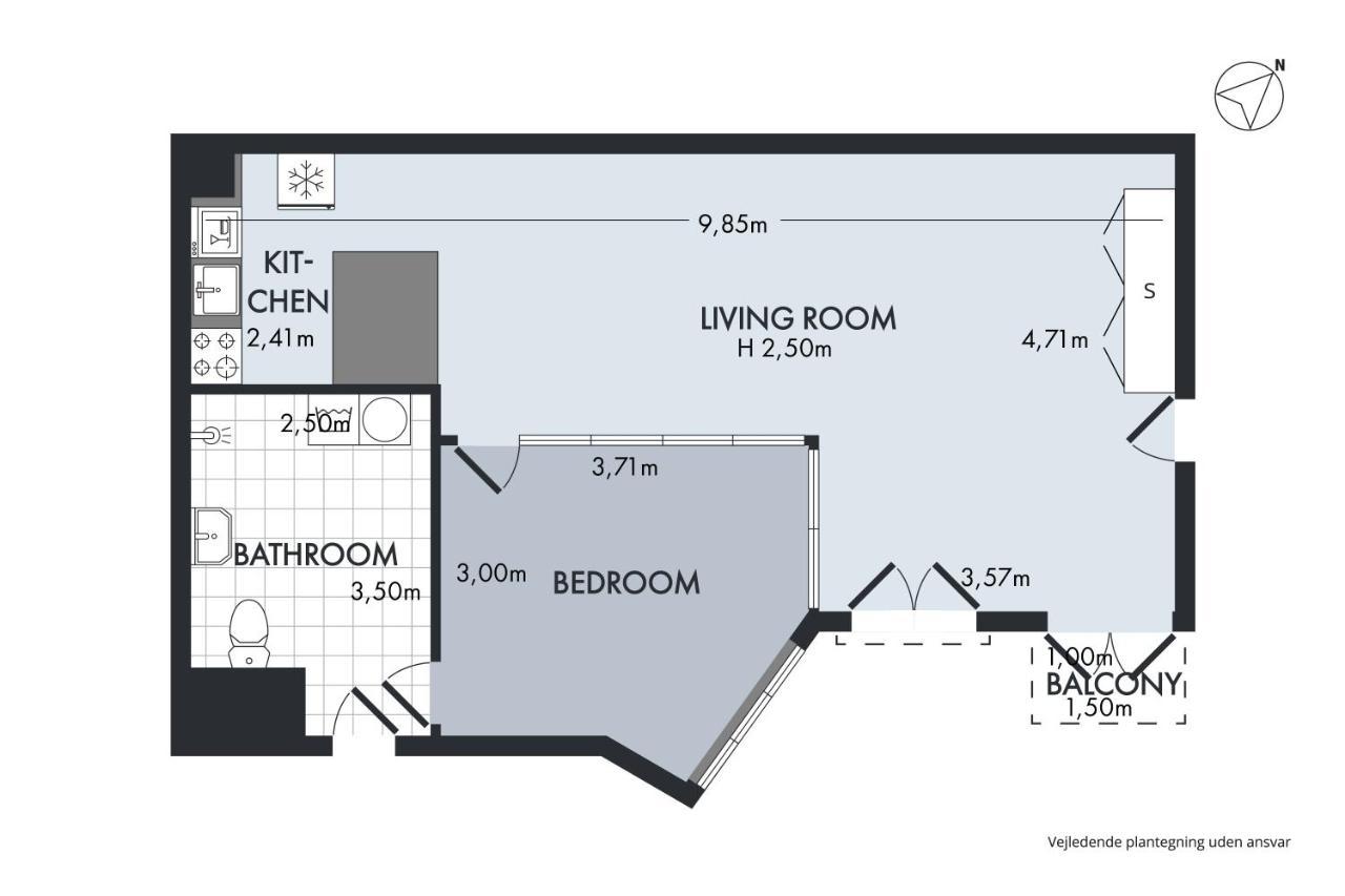 Sanders City - Popular One-Bedroom Apartment In The Lovely Capital Copenaghen Esterno foto